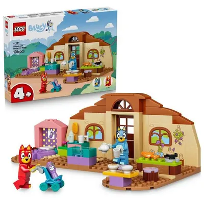 Zdjęcie produktu dla LEGO Bluey 11221 Szkoła z Rustym i Bluey – kreatywny zestaw dla dziewczynek i chłopców od 4 lat