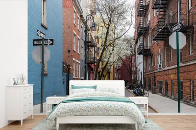 Produktbild von MuchoWow® Fototapete für Wohnzimmer oder Schlafzimmer Wandtapete Vinyl Motivtapete New York - Amerika - NYC - 525x350 cm - Das Hintergrundbild