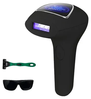 Obrázek produktu pro Laserový epilátor, technologie IPL, nastavitelné úrovně výkonu, barva: černá, zástrčka pro EU