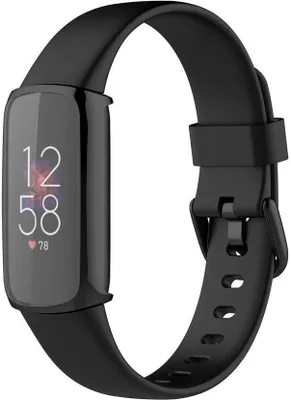 Produktbild von Strap-it Fitbit Luxe TPU Schutzhülle (Schwarz)