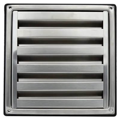 Immagine prodotto di Griglia di ventilazione in acciaio inossidabile da 150 mm con filtro anti-insetti