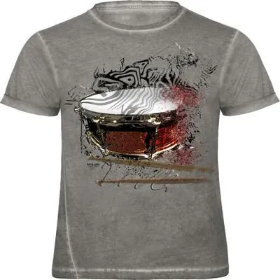 Produktbild von T-Shirt - bursted snare - 12966 - von ROCK YOU MUSIC SHIRTS - Gr. S - 2XL Größe - XL