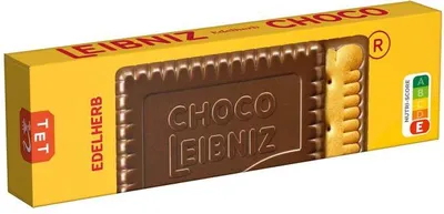 Produktbild von Leibniz Choco Edelherb Butterkeks mit Edelherb Schoko Geschmack 125g
