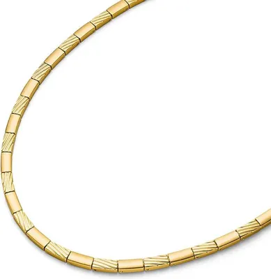 Produktbild von Boccia 08081-03 Damen-Kette Titan Goldfarben