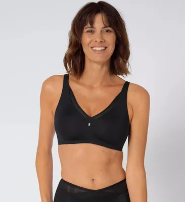Produktbild von Triumph Damen Bügelloser BH True Shape Sensation - BLACK - Größe 90E