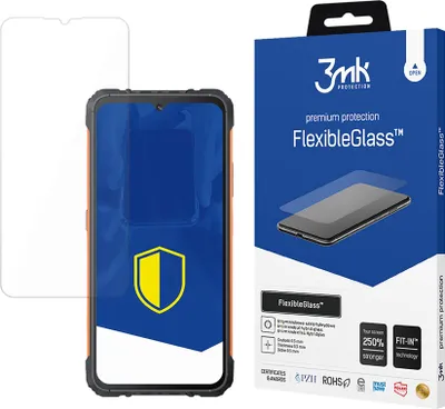 Produktbild von 3mk Display Hybridglas FlexibleGlass für Cubot KingKong Ace 3 0,3mm 7H