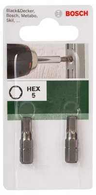 Produktbild von Schrauberbit Standard HEX5