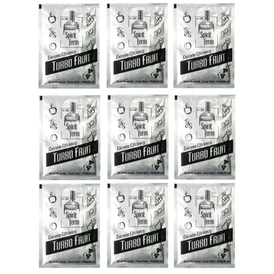 Produktbild von 9 x Turbohefe für Früchte Maische - Turbo Fruit 40g Wodkahefe, Spirit Ferm, Turbo Hefe, Wodka Hefe