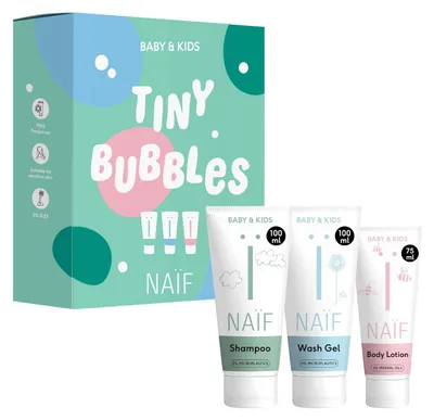 Produktbild von Naïf Tiny Bubbles Essentials Set