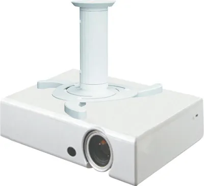 Zdjęcie produktu dla Neomounts BEAMER-C80WHITE, Sufit, 15 kg, Biały, Stal, Ręczny, 130 - 200 mm
