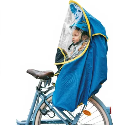 Produktbild von Bub-up Kids Regenschutz Für Fahrrad-kindersitz Blau Junge Blau One Size