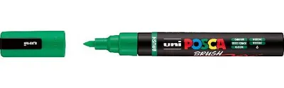 Produktbild von POSCA Pigmentmarker PC-5BR BRUSH dunkelgrün