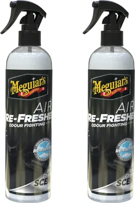 Produktbild von 2x Meguiar's® Black Chrome Air Refresher Trigger Lufterfrischer Beseitigt Geruch