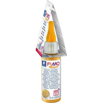 Produktbild von Flüssiggel Fimo liquid ofenhärtend 50ml gold