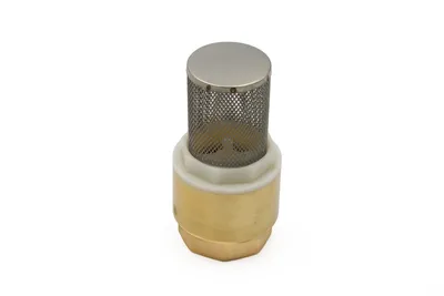 Produktbild von Messing Fußventil 1 1/4" 5/4 Zoll DN32 Saugfilter Saugkorb Saugleitung Pumpe