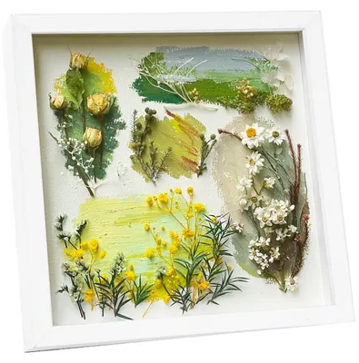 Produktbild von Omgoods – 3D-Fotogehause zum Befüllen, 20 x 20 cm, Holzrahmen für Objekte