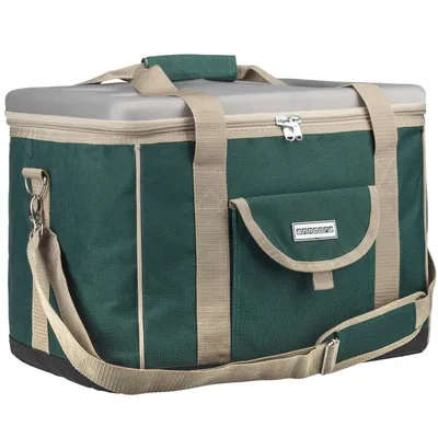 Produktbild von anndora Kühltasche XL 40 Liter - grün - verschweißtes Innenfutter - Tragegurt belastbar bis 10 kg - grün