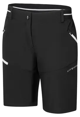 Immagine prodotto di BLACK CREVICE - Pantaloni da trekking da donna - Pantaloncini - Pantaloni outdoor | Nero | Taglia 38