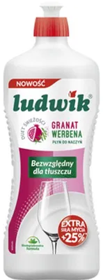 Zdjęcie produktu dla Ludwik płyn do mycia naczyń 900g - granat z werbeną