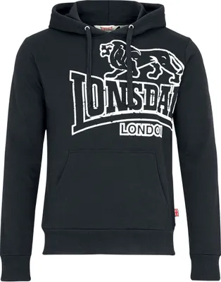 Produktbild von Lonsdale London Kapuzenpullover Herren Tadley schwarz 4XL