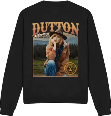 Immagine prodotto di Yellowstone - Felpa "Thoughts" für Herren/Damen Unisex TV12189 (S) (Schwarz)