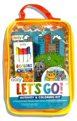 Immagine prodotto di Set da colorare Ooly "Kitty in città" per bambini