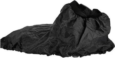 Productafbeelding van Universeel kajakspatscherm - Nylon - Verstelbaar - Watersportaccessoire - Ideaal voor alle kajakmodellen - Zwart nylon - Regenbescherming voor kajakspatscherm