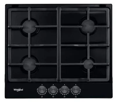 Obrázek produktu pro Whirlpool TGML 660 NB, Antracit, Vestavěné, 58 cm, Plynový, Smalt, 4 zóna/zón