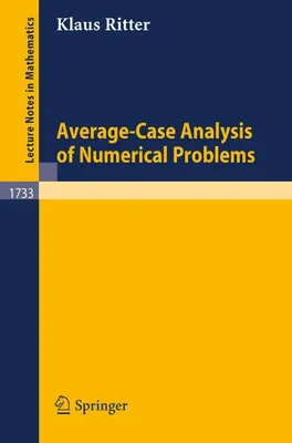 Produktbild von Average-Case Analysis of Numerical Problems