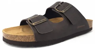 Immagine prodotto di Dott. Brinkmann: Scarpe da uomo, pantofole, colore marrone, casual
