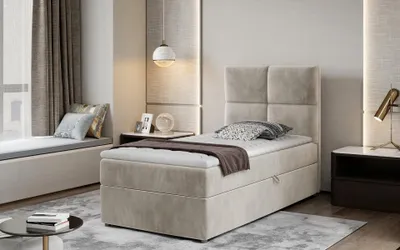 Produktbild von Einzelbett (kontinental) 90x200 RRVIO - beige