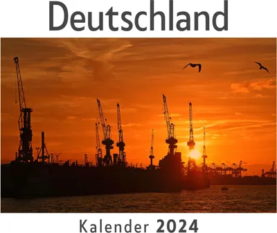 Produktbild von Deutschland (Wandkalender 2024, Kalender DIN A4 quer, Monatskalender im Querformat mit Kalendarium, Das perfekte Geschenk)