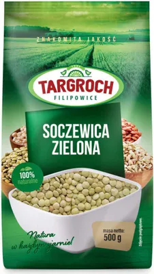Produktbild von Grünes Linsenkorn 500g Targroch