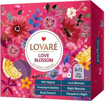 Obrázek produktu pro LOVARÉ Love Blossom 156 g (90 sáčků, kolekce čajů)