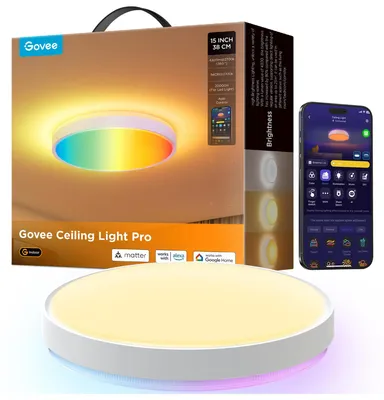 Produktbild von Govee H60A6, Intelligente Bodenbeleuchtung, Wi-Fi/Bluetooth, Weiß, Nicht austauschbare(s) Leuchtmittel, Multi, 2700 K