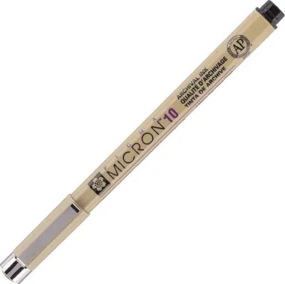 Obrázok produktu pre SAKURA XSDK1049 SAKURA Fineliner PIGMA MICRON 10, čierna