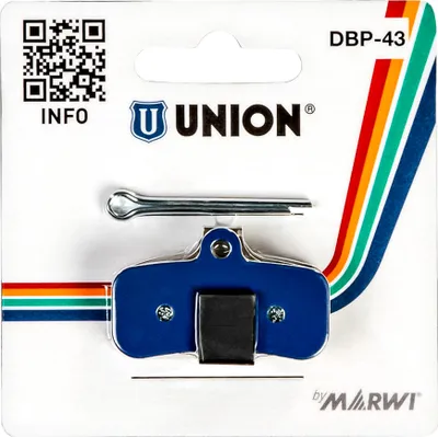 Produktbild von Marwi Union DBP-43 Bremsbelag Scheibenbremsbelag Scheibenbremse Bremsklötze Fahrrad Bremse Ersatzteil Set Paar