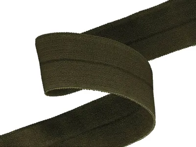 Produktbild von Falzgummi 100m Faltgummi 20mm hochelastisch Faltgummi Schrägband Saumband