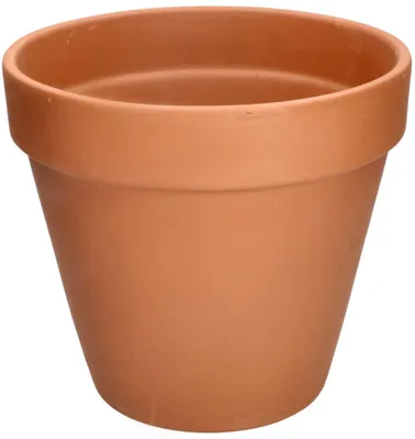 Image de KOTARBAU® : Pot de fleurs en terre cuite, diamètre 27 cm, pot intérieur avec bordure