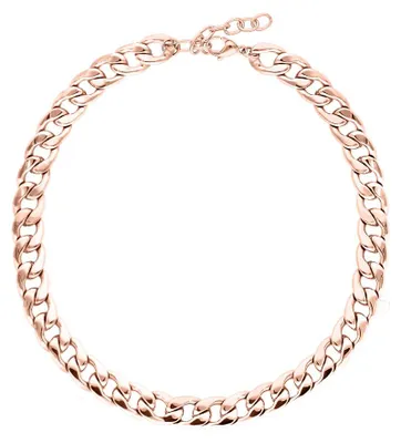 Produktbild von Wildcat Halskette - Chunky Kette  - Roségold - Chirurgenstahl 316L - wasserfest, langlebig, hautverträglich, Roségold