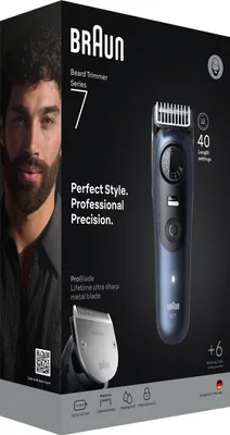Image de Tondeuse à barbe rechargeable - Braun - BT7520 -