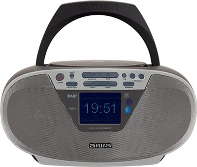 Obrázok produktu pre Bbtu-500Dab/Sl Boombox Cd/Mp3/Usb Aiwa