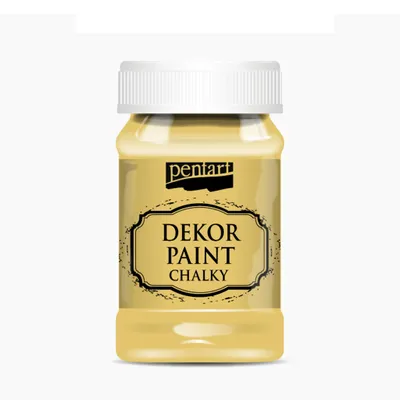 Immagine prodotto di PENTART Colore decorativo Gessoso, 100 ml, mandarino