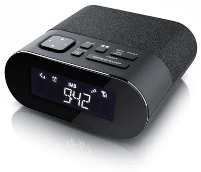 Obrázok produktu pre Rádiobudík BEARWARE DAB+ - digitálne kuchynské rádio - FM a DAB / DAB+ rádio s 20 pamäťovými miestami - 16 úrovní hlasitosti - budík - veľké číslice - 4 úrovne jasu - odloženie budenia - časovač vypnutia