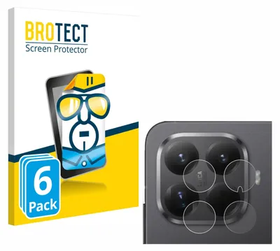 Produktbild von 6x Für Xiaomi 15T Pro (NUR Kameraschutz) Schutzfolie BROTECT Displayschutz Display Schutz Folie Klar Transparent