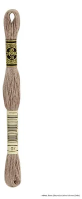 Imagen del producto de Hilo DMC Mouline Special para bordado, 117mc - 07, 6 madejas, 8 metros