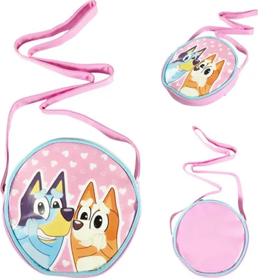 Produktbild von Bluey Bingo Kinder Mädchen Handtasche Umhängetasche Tasche D 15 cm