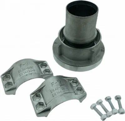 Produktbild von B Storz Kupplung 75x8mm komplett mit Klemmschale