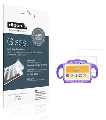 Image de 2x Protection ecrán pour okulaku ZIDS710 mat Verre souple Film Protecteur 9H dipos