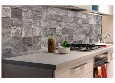 Produktbild von Küchenrückwand Folie selbstklebend HÖLZERNE BANK 180 x 60 cm - Klebefolie - Dekofolie - Spritzschutz für Küche -